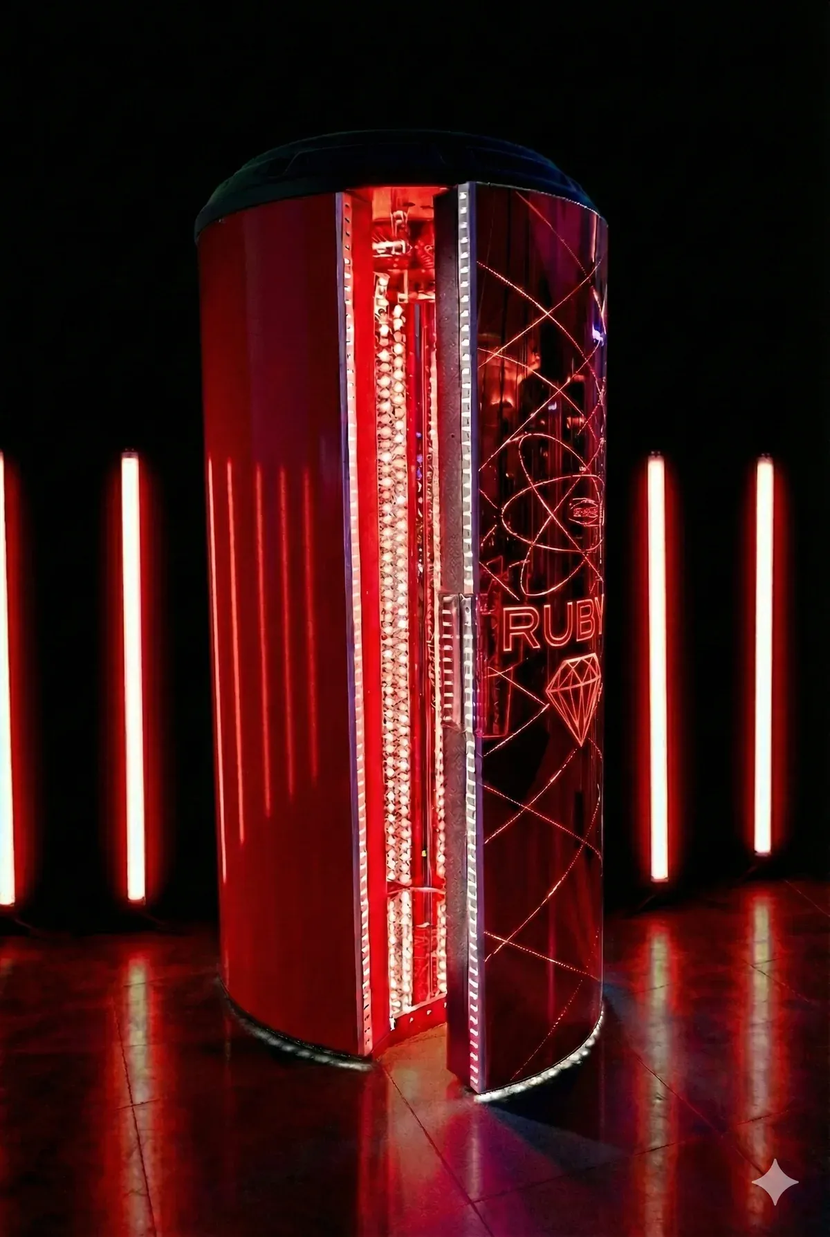 RUBY ARES PRO, equipo vertical de cuerpo completo