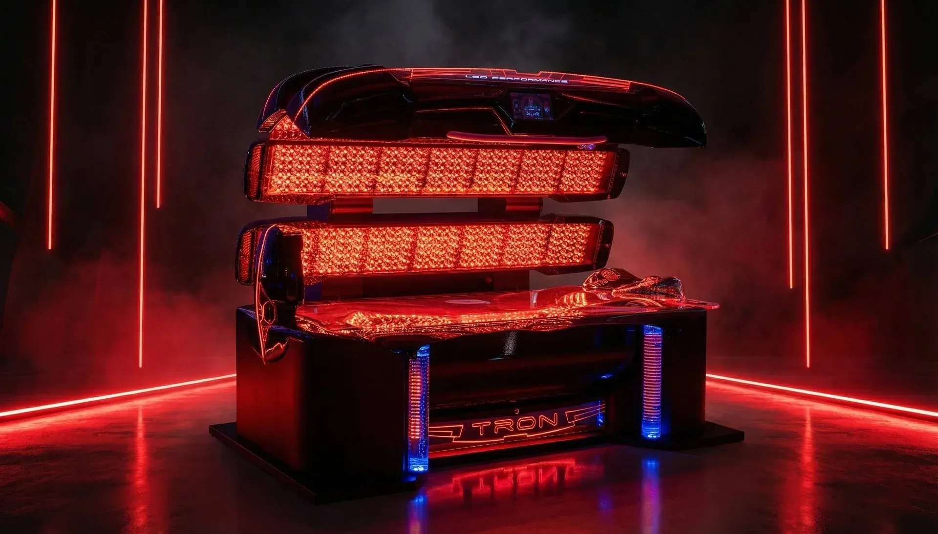 TRON ARES PRO, plataforma horizontal de fotobiomodulación